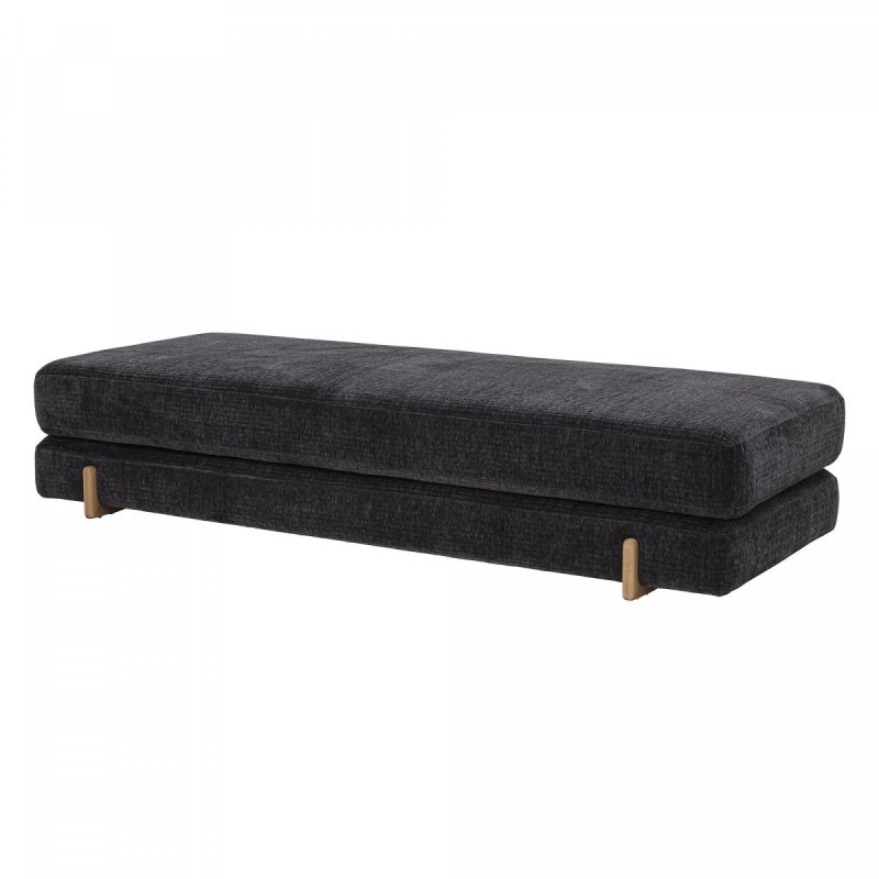 Bloomingville GROOVE Sofa Rozkładana z Funkcją Spania / Ciemnoszara