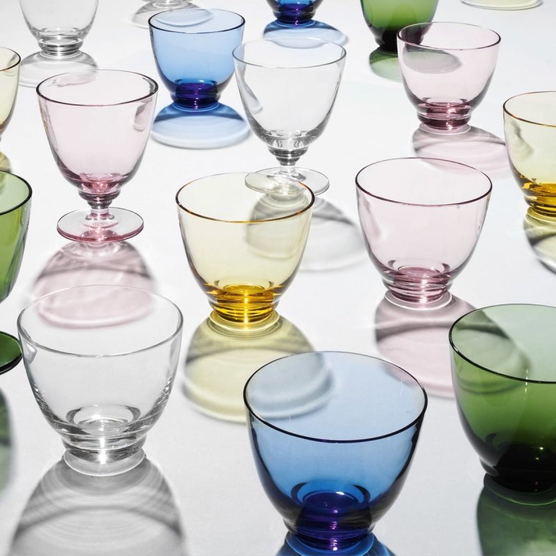 Holmegaard FLOW Szklanka 350 ml / Transparentna