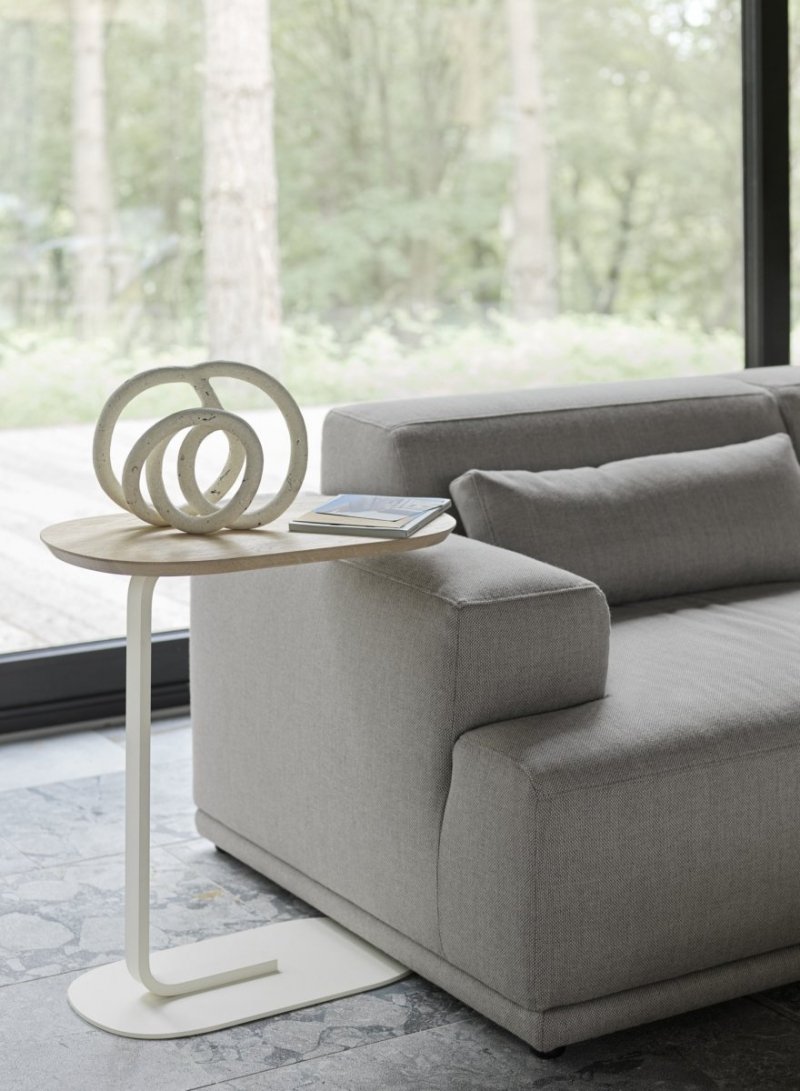 Muuto CONNECT SOFT Sofa Modułowa Narożna 3-Osobowa Konfiguracja 2 - Szara