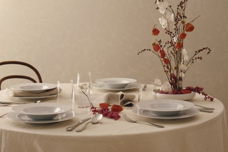 Alessi LA BELLA TAVOLA Filiżanka do Kawy 200 ml 4 Szt. / Biała