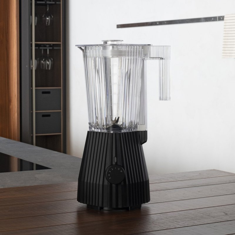 Alessi PLISSE Blender Kielichowy - Czarny