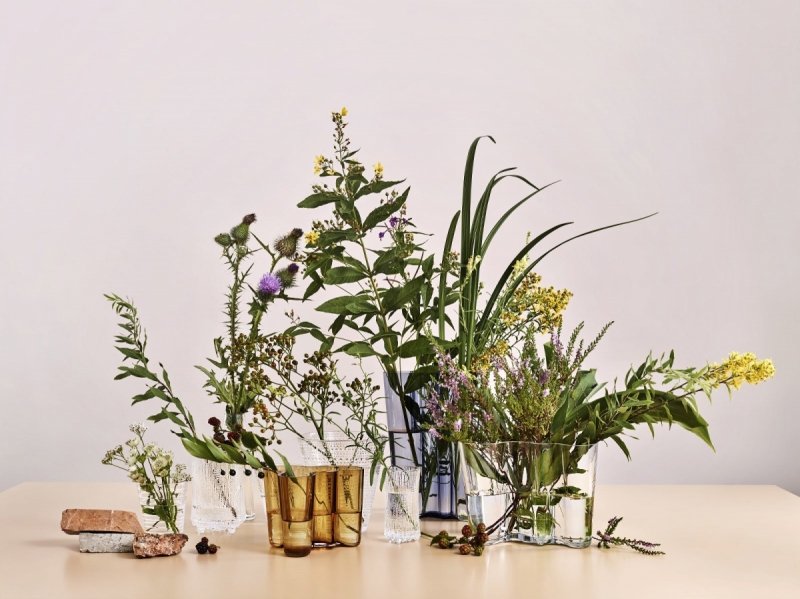 Iittala KASTEHELMI Wazon do Kwiatów / Przezroczysty