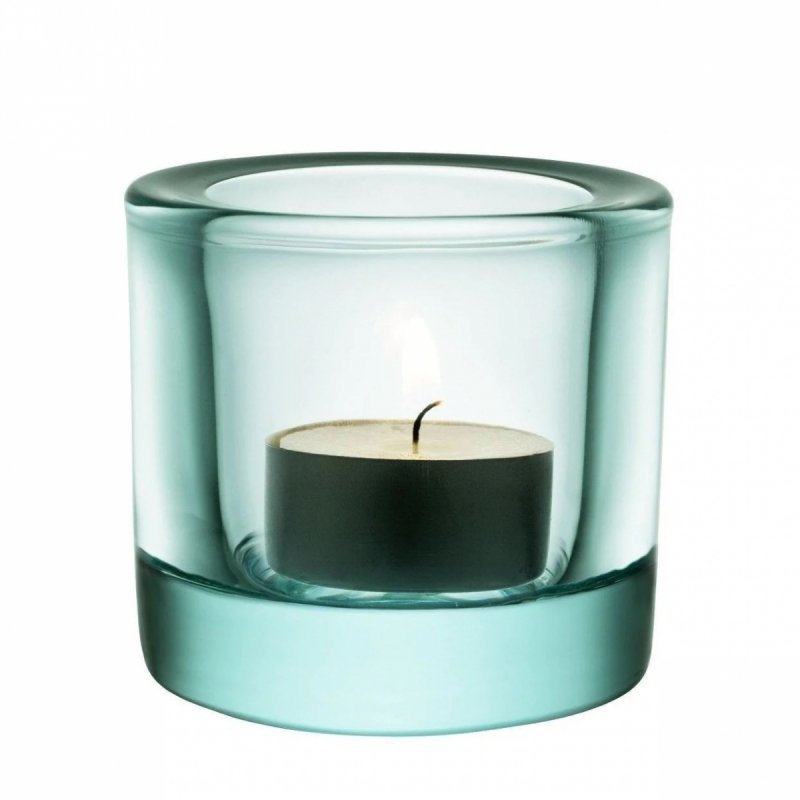 Iittala KIVI Świecznik Tealight / Turkusowy
