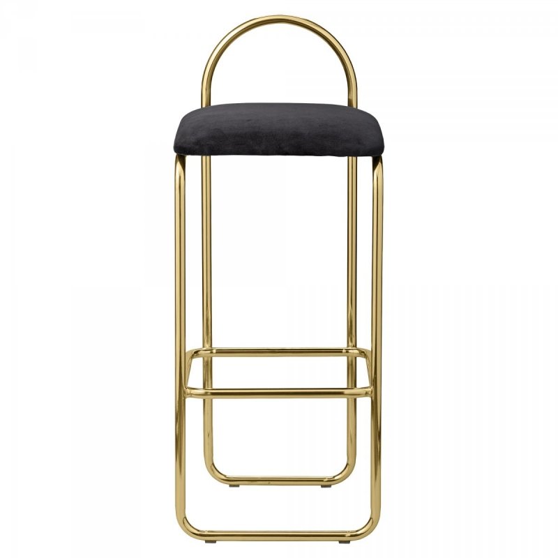 Aytm ANGUI Krzesło Barowe 92,5 cm - Hoker / Złoty