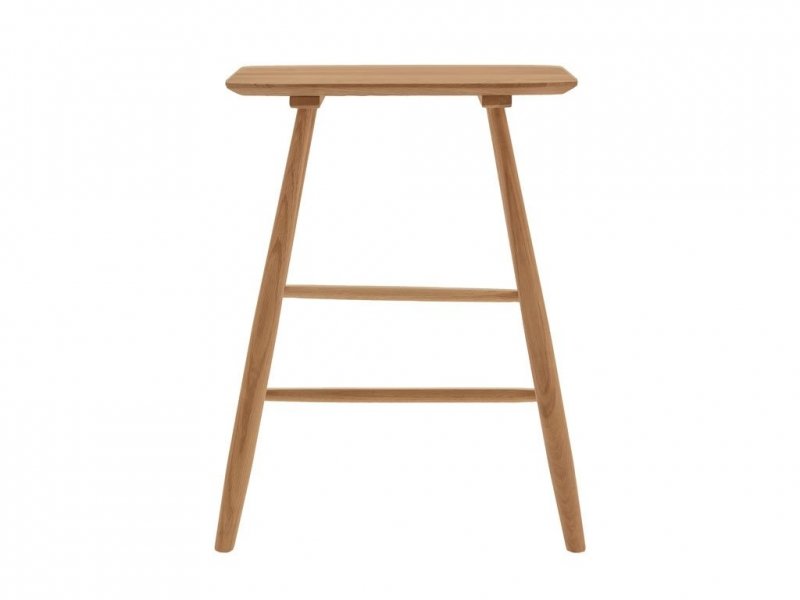 Villa Collection OAK Hoker - Stołek z Dębu Olejowanego 64 cm