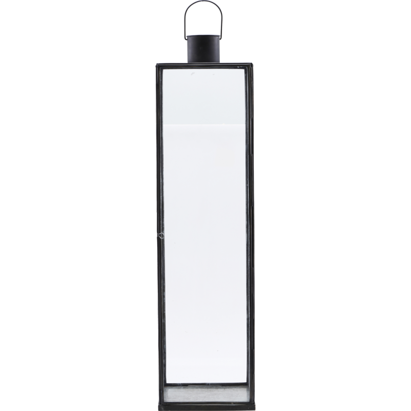 House Doctor NARROW Lampion 79 cm / Czarny Antyczny