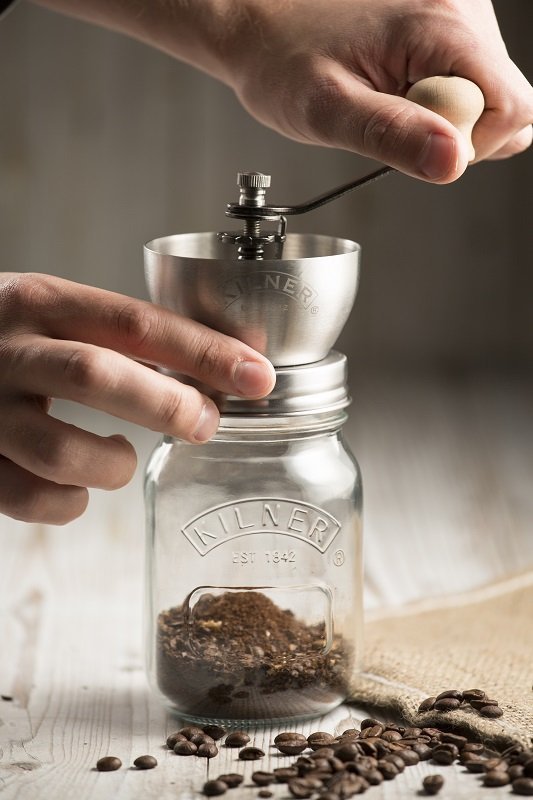 Kilner COFFEE Ręczny Młynek do Kawy