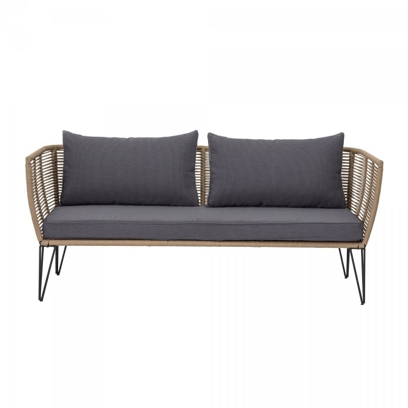 Bloomingville MUNDO Sofa Ogrodowa / Brązowa