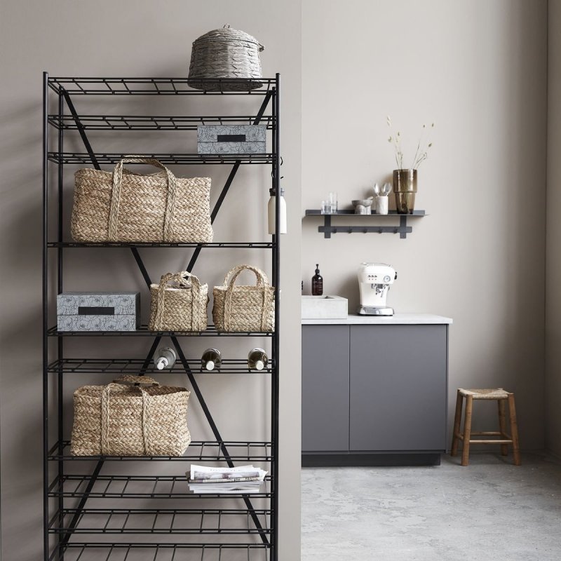 House Doctor GANY Regał na Wino - Czarny