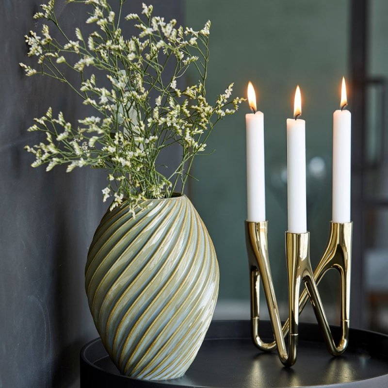 Morso RIVER Wazon do Kwiatów 26 cm Greyish Blue