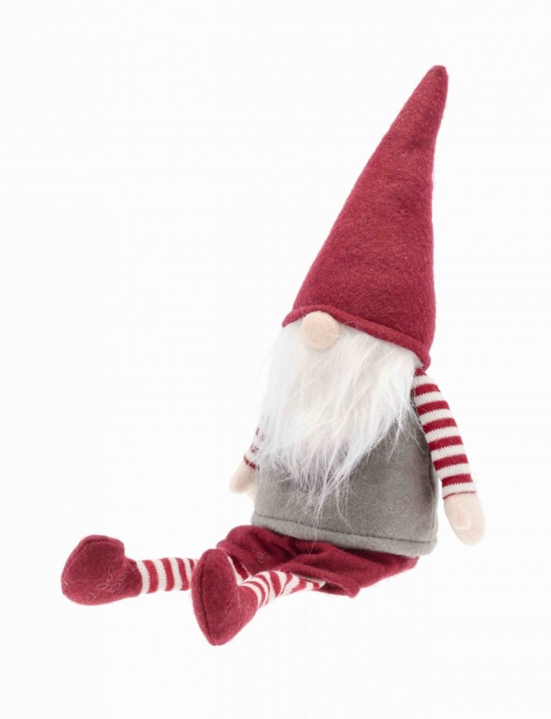 Scandinavia CHRISTMAS Świąteczny Skrzat / Krasnal Filcowy 40 cm Rasmus