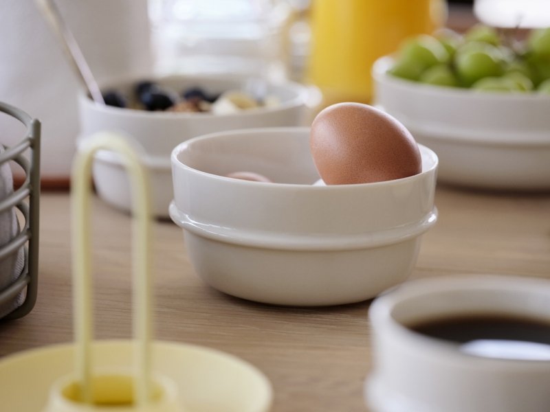 ZONE Denmark SINGLES Kieliszki do Jajek 4 Szt. / Żółte