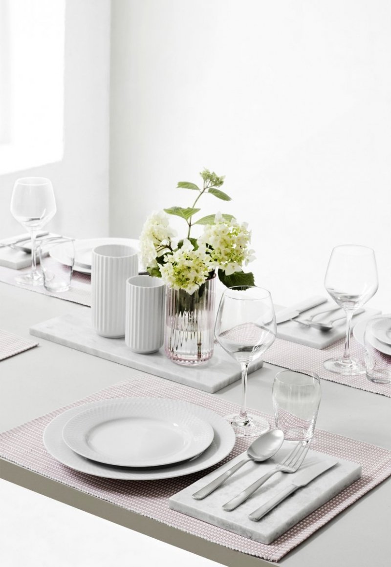 Lyngby Porcelain RHOMBE Talerz Płaski 27 cm