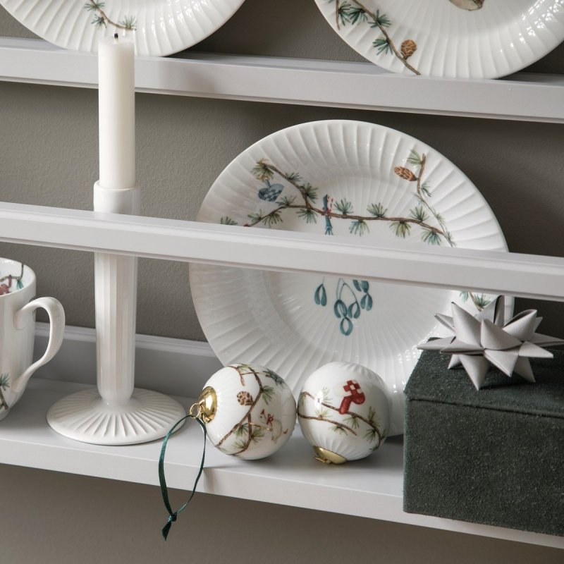 Kähler HAMMERSHØI CHRISTMAS Bombka Porcelanowa 2019