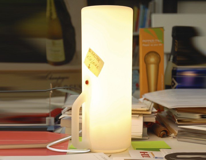 Authentics MUNICH Lampa Stołowa - Lampka Nocna / Biała