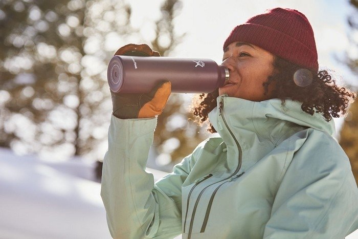 Hydro Flask STANDARD MOUTH Stalowa Butelka Termiczna do Wody 620 ml / Biała