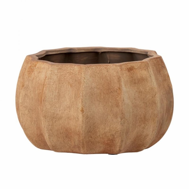 Bloomingville CONJA Doniczka z Terakoty 26 cm / Brązowa