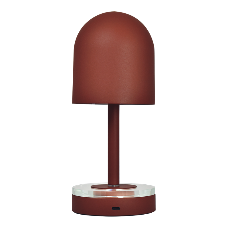 Aytm LUCEO Bezprzewodowa Lampka LED 24 cm / Ceglasta