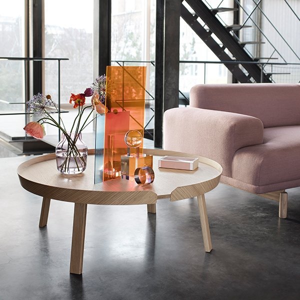 Muuto AROUND Stolik Kawowy 95 cm Antracytowy