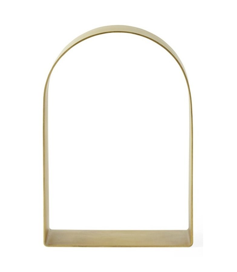 Menu SHRINE Dekoracja Rama z Mosiądzu 20 cm / Złota
