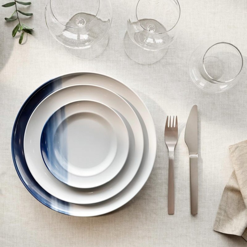 Georg Jensen KOPPEL Talerz Śniadaniowy 23 cm / Niebieski
