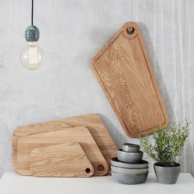 Andersen Furniture U3 Dębowa Deska do Krojenia lub Serwowania 32x17 cm