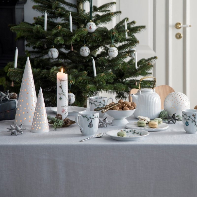 Kähler HAMMERSHØI CHRISTMAS Bombka Porcelanowa 2019