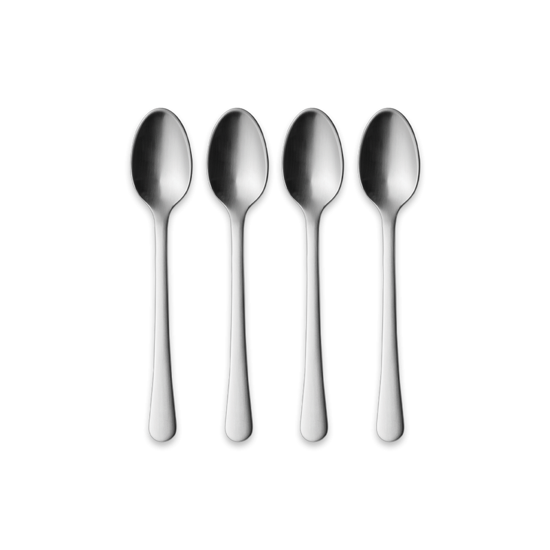 Georg Jensen COPENHAGEN Łyżeczki Deserowe 4 Szt. Matowe