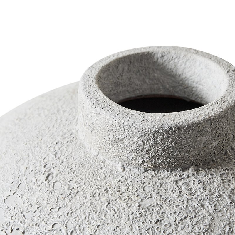 Muubs LUNA Wazon Dekoracyjny z Terakoty 100 cm / Szary