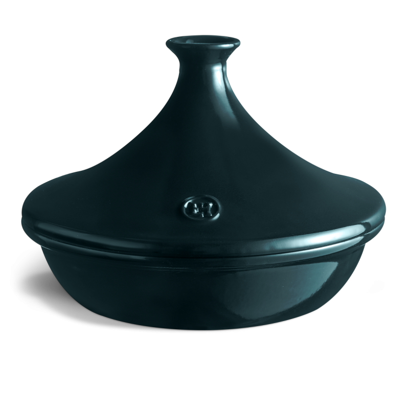 Emile Henry - Ceramiczne Naczynie do Gotowania Tagine 3 l / Czarny