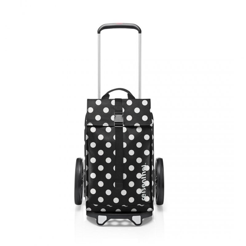 Reisenthel CITYCRUISER Wózek na Zakupy / Dots - Czarny w Białe Kropki