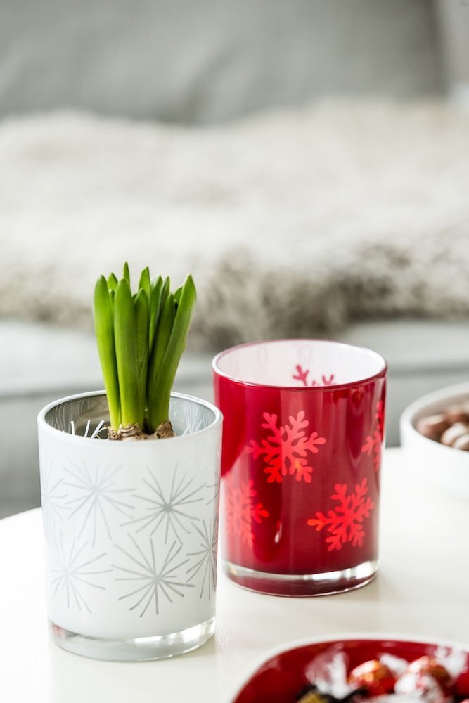 Sagaform WINTER Świecznik Tealight - Biały