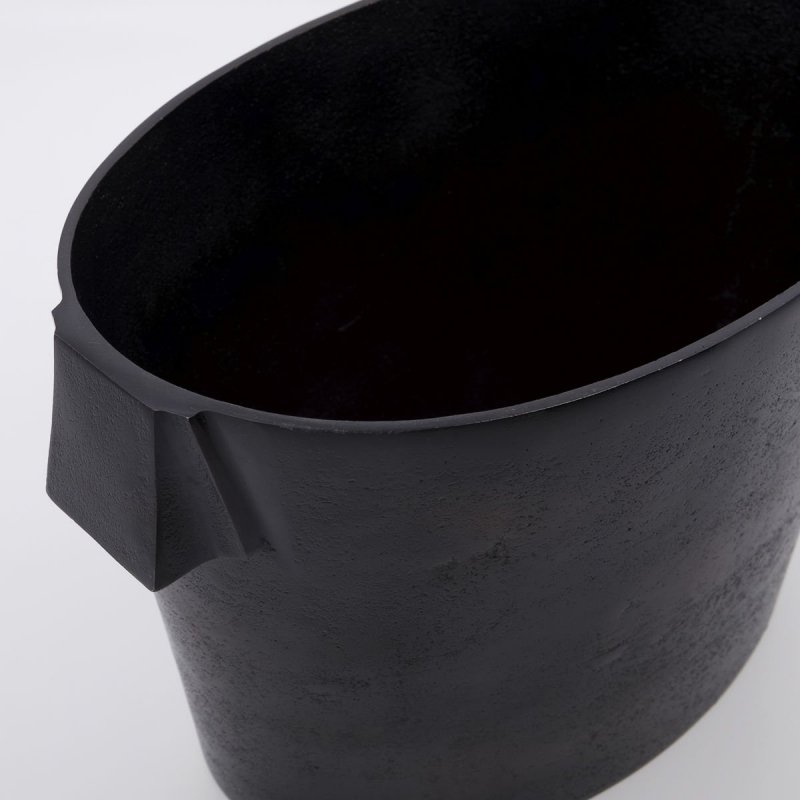 House Doctor BUCK Cooler - Kubełek do Wina, Szampana 32 cm Brązowy Mosiądz