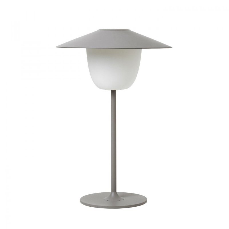 Blomus ANI Bezprzewodowa Lampa LED 2w1 Stołowa/Wisząca 33 cm Satellite (Odcień Szary)