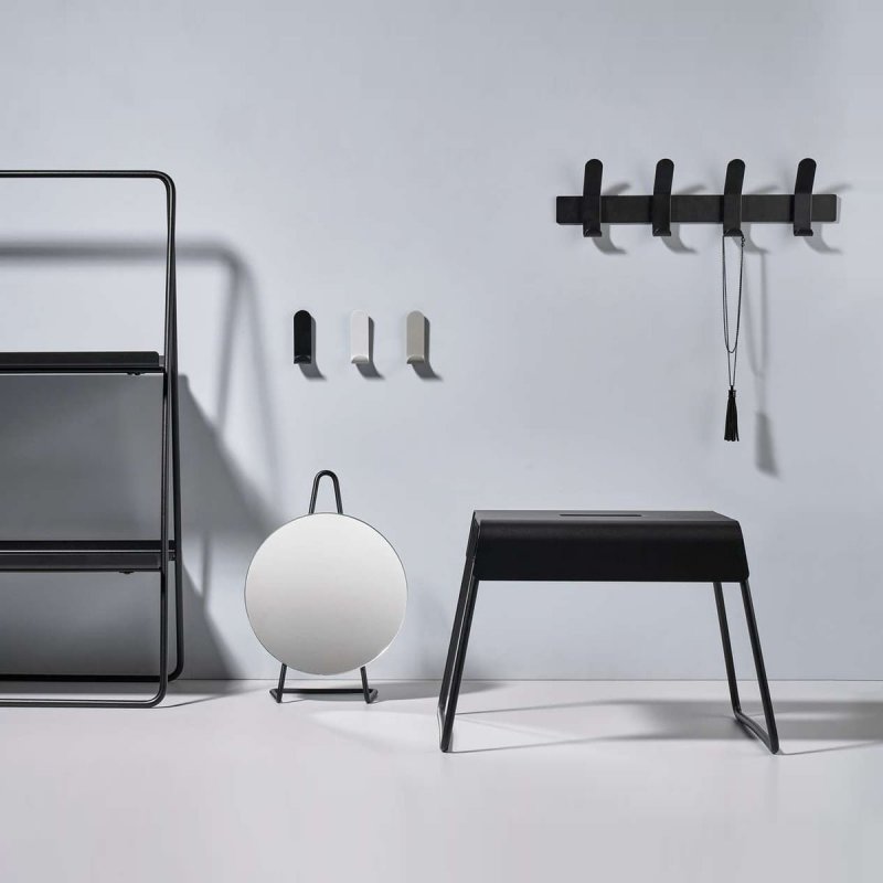 ZONE Denmark A-TABLE Półka - Regał Przenośny 75 cm Jasnoszary