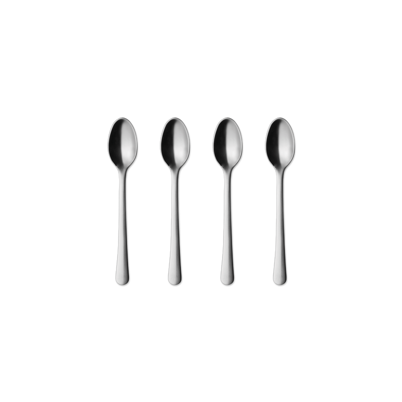 Georg Jensen COPENHAGEN Łyżeczki do Kawy 4 Szt. Matowe
