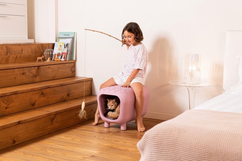 United Pets Milano PANCUCCIA Legowisko i Siedzisko / Różówe