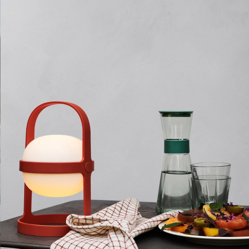 Rosendahl SOFT Bezprzewodowa Solarna Lampa LED 25 cm / Niebieska