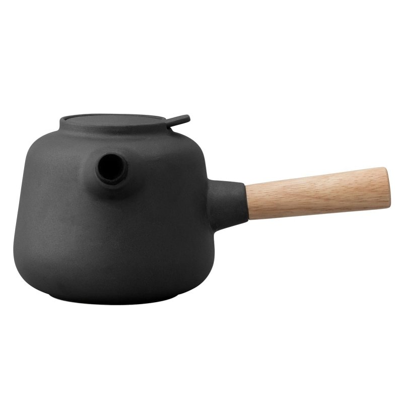 Stelton COLLAR Ceramiczny Dzbanek - Zaparzacz do Herbaty 750 ml / Czarny