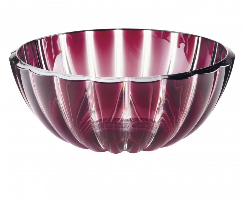 Guzzini DOLCEVITA Miska do Sałaty 20 cm z Tworzywa z Recyklingu / Różowa