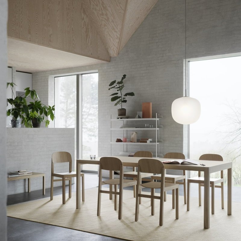 Muuto RIME Lampa Wisząca 37 cm Czarna