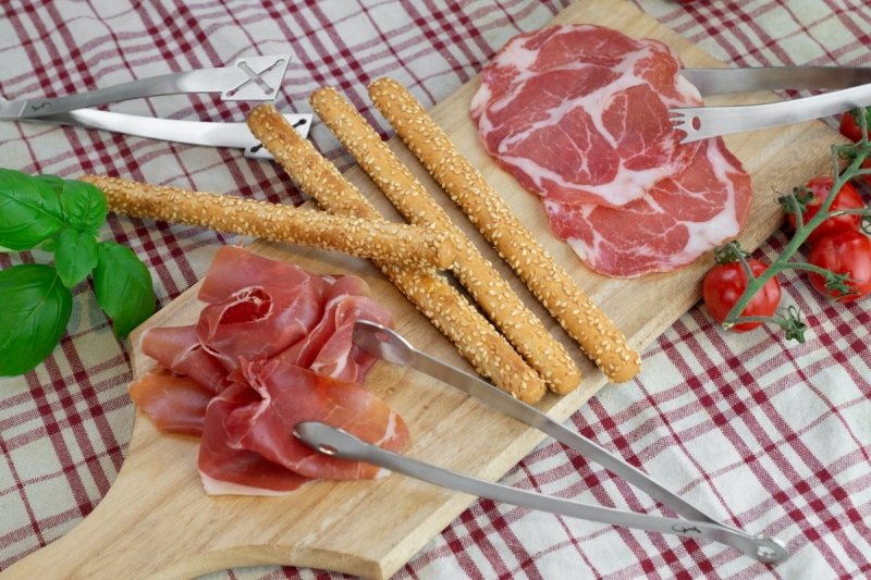 Lurch KITCHEN Szczypce do Serwowania Przystawek / Przekąsek 3 Szt.