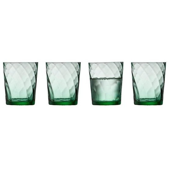 Lyngby Glass VIENNA Szklanki Niskie 300 ml 4 Szt. / Zielone