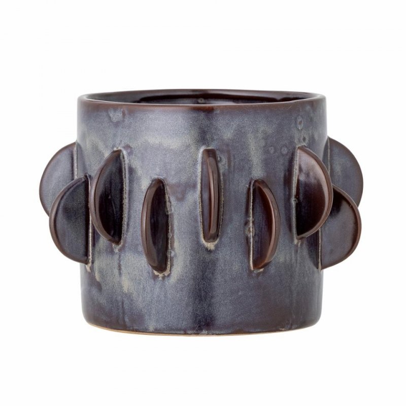 Bloomingville ROZA Osłonka na Doniczkę 18 cm / Szara
