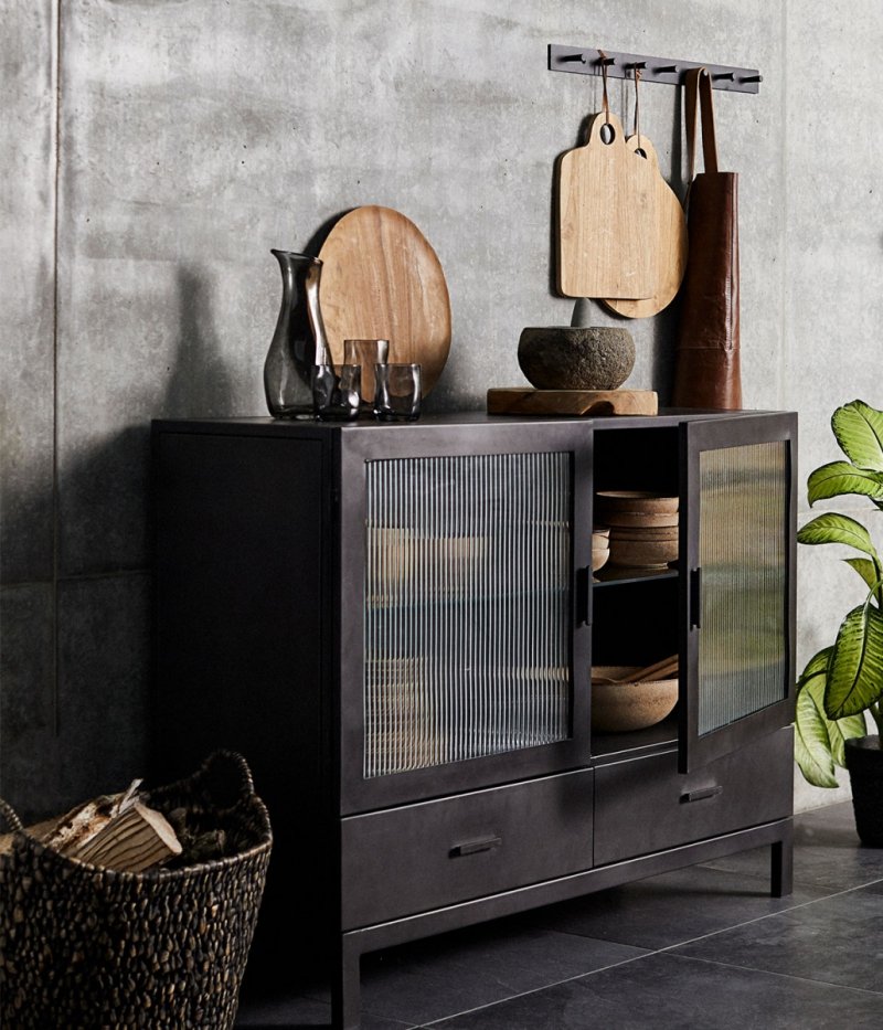 Muubs VALLEY Kamienny Moździerz z Tłuczkiem 18 cm / Szary