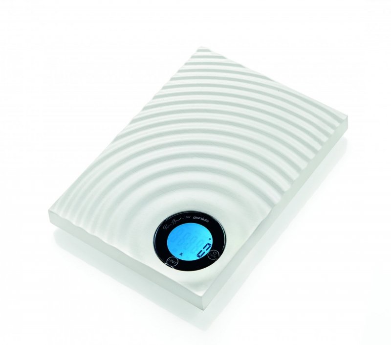 Guzzini ICONS RIPPLES Elektroniczna Waga Kuchenna / Biała