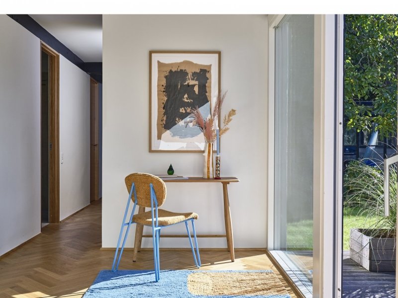 Villa Denmark STYLES Kolorowy Dywan 60x90 cm / Niebieski - Brązowy