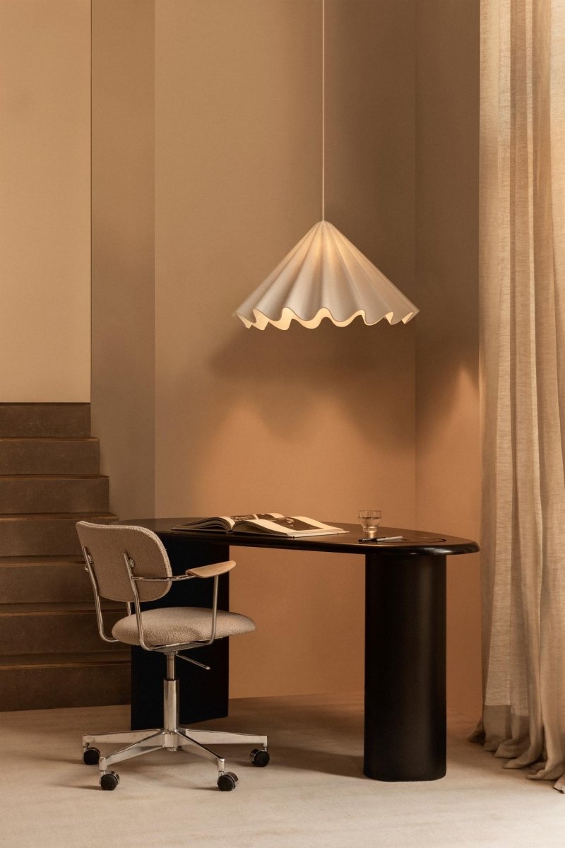 Audo DANCING Lampa Wisząca 65 cm Design Iskos-Berlin / Biała