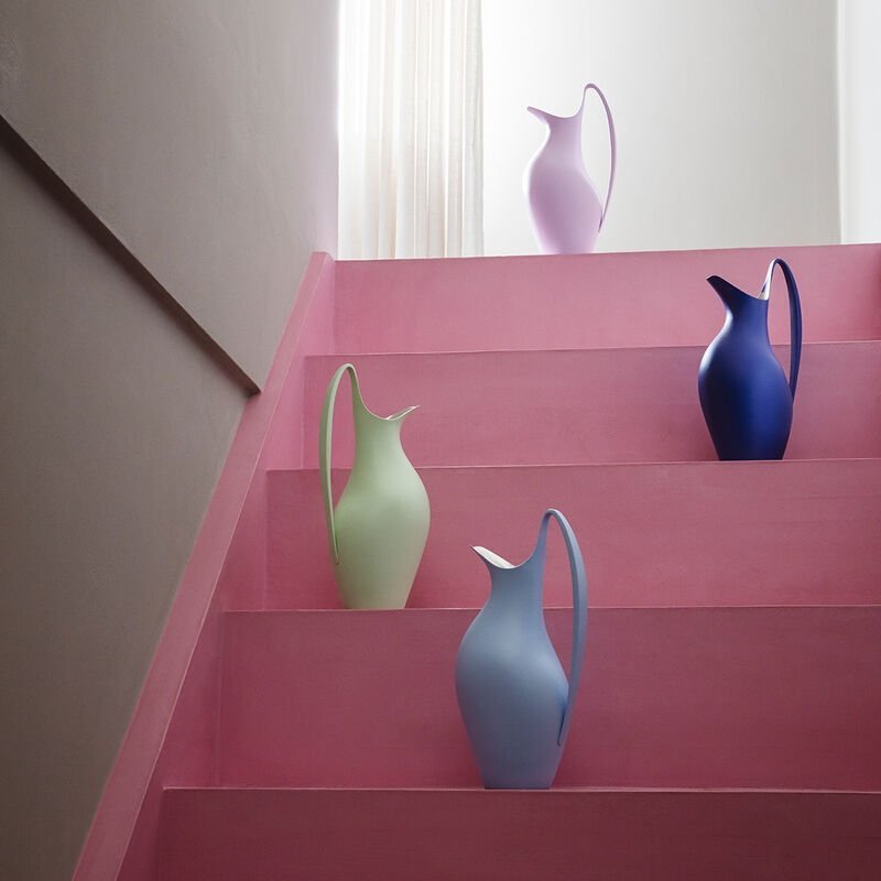 Georg Jensen HENNING KOPPEL Stalowy Dzbanek 1,2 l / Granatowy