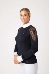 Horze Damska koszula konkursowa Sylvie z długim rękawem